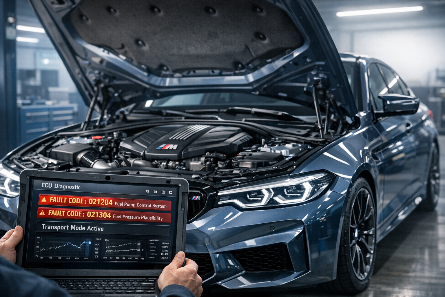 BMW DME MG1CS201 Fault Codes 021204 & 021304: Complete Transport Mode Active Fix Guide

