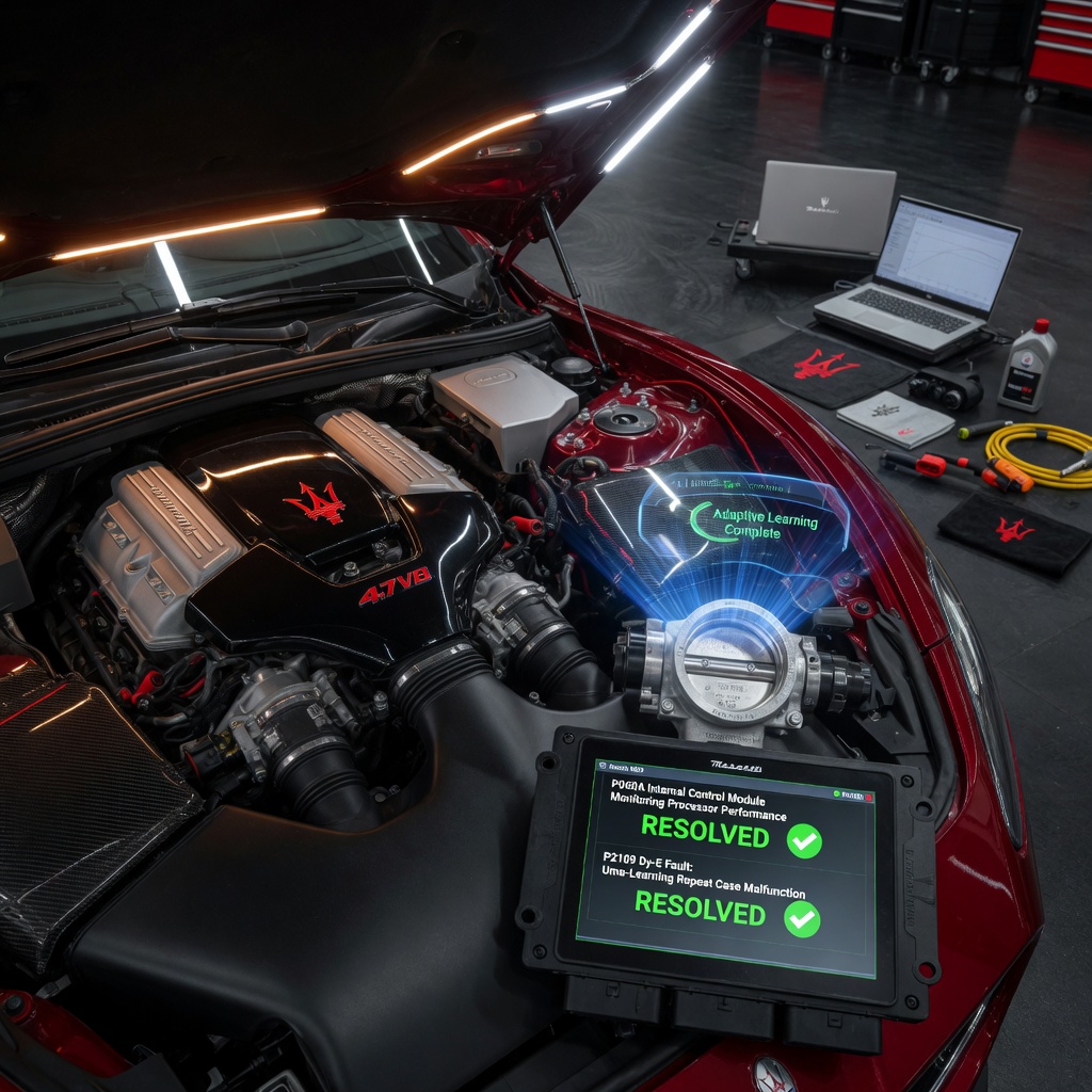 How to Fix P060A and P2109 on Your Maserati GranTurismo ME9 Without the Dealer Headache

