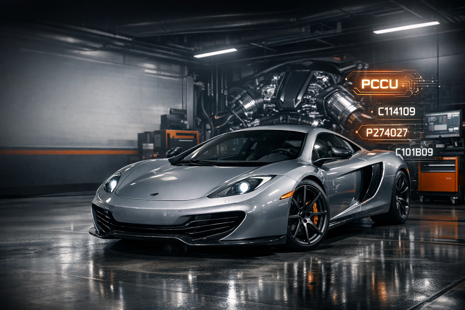McLaren MP4-12C PCCU DTC Guide: C114109, P274027 and C101B09