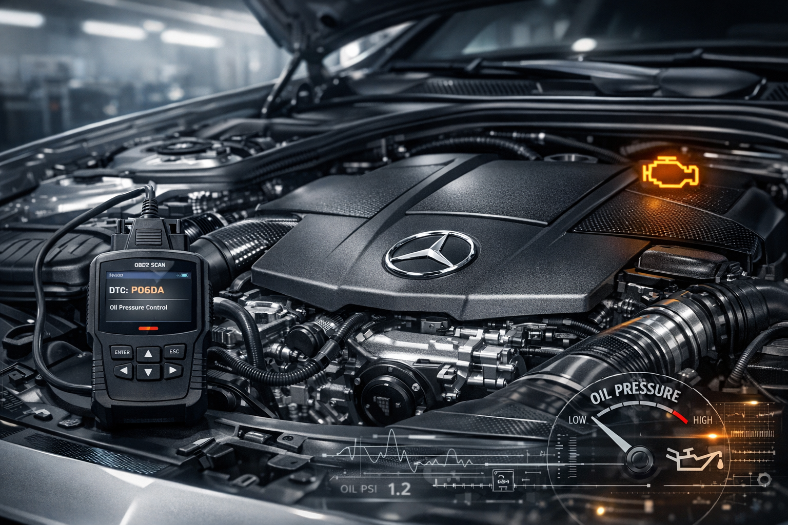 Mercedes MED17.7.7 DTC P06DA: What It Means, Why It Happens, and the Right Fix

