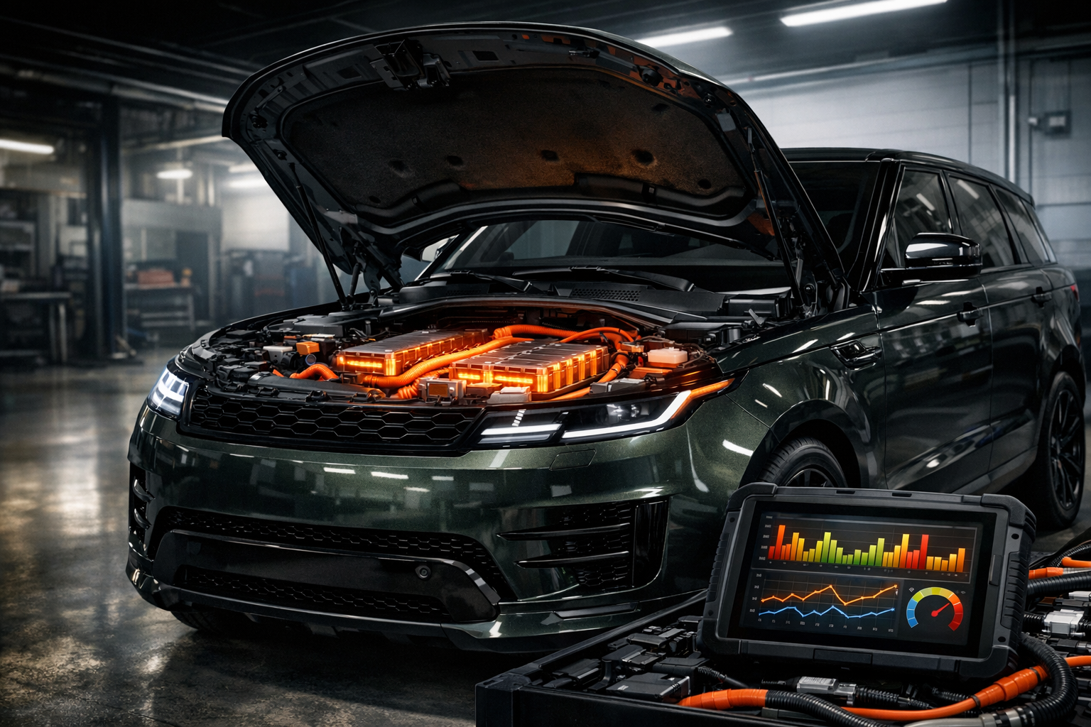 Common Error Codes for the Range Rover Sport Hybrid High-Voltage Battery

